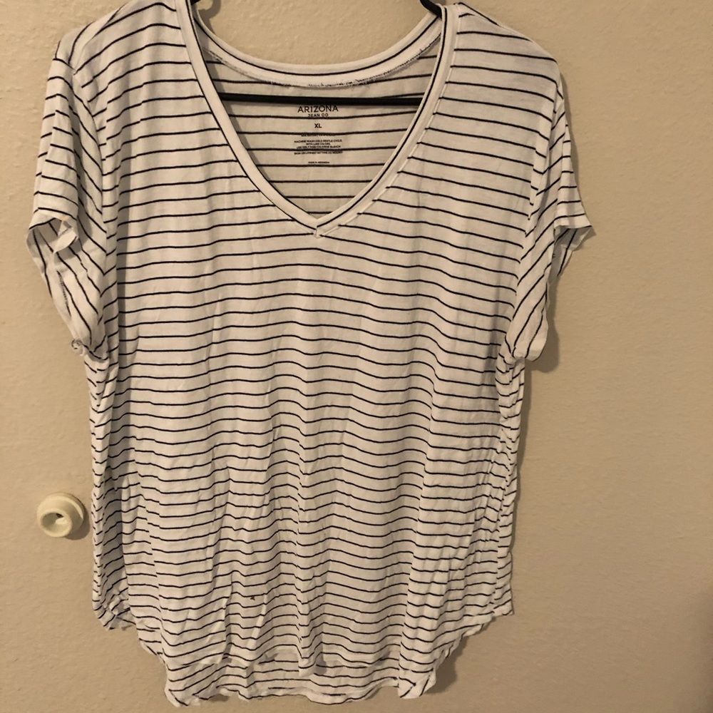 Arizona basic striped top